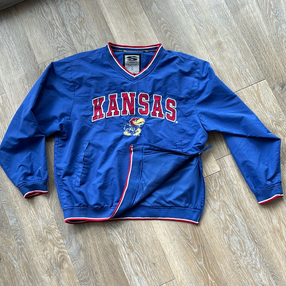 S Kansas Jayhawks windbreaker / 4.99 SHIPPING